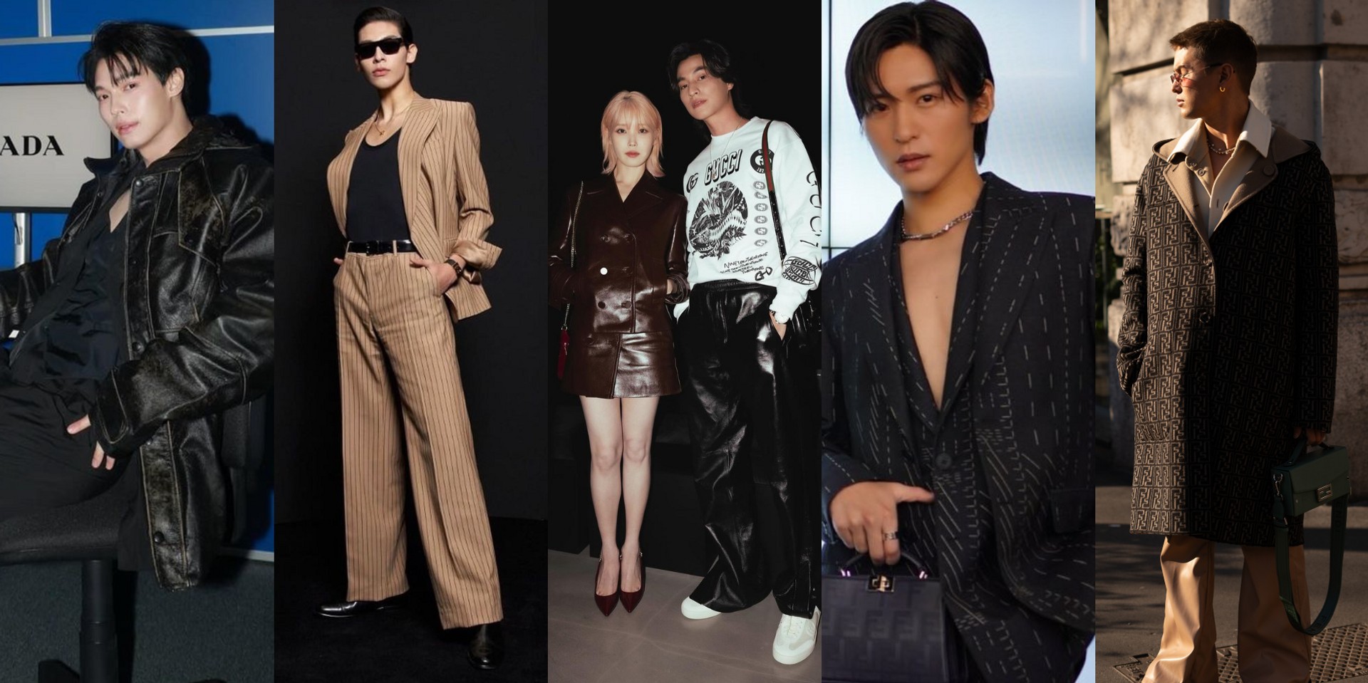 Asian stars take over Milan Fashion Week – IU, Snow Man's Raul and Ren Meguro, Gulf Kanawut, James Reid, Win Metawin, and more